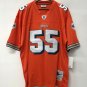Junior Seau Miami Dolphins Official Football Mitchell & Ness Jersey