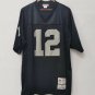 Ken Stabler Oakland Raiders Football Mitchell & Ness Jersey black
