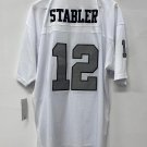 Ken Stabler Oakland Raiders Football Mitchell & Ness Jersey white