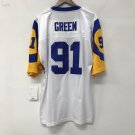 Kevin Greene Los Angeles Rams Football Mitchell  & Ness Jersey white