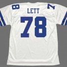 Leon Lett 1994 Dallas Cowboys Official Football Jersey white Mitchell & Ness