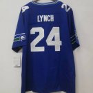 Marshawn Lynch Seattle Seahawks Jersey Mitchell & Ness blue