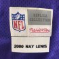 Ray Lewis Baltimore Ravens Jersey purple Mitchell & Ness