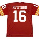 Richie Petitbon Washington Redskins Commanders Official Football Mitchell & Ness Jersey