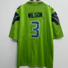 Russell Wilson Seattle Seahawks Official Football Jersey neon green