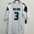Russell Wilson Seattle Seahawks Official Football Jersey white