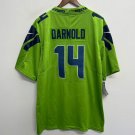 Sam Darnold Seattle Seahawks Official Football Jersey neon green
