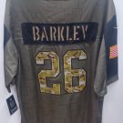 Saquon Barkley New York Giants military salute to service Jersey