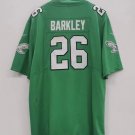 Saquon Barkley Philadelphia Eagles Official Football Jersey Kelly Green