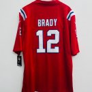 Tom Brady New England Patriots Official Football Jersey Red