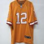 Tom Brady Tampa Bay Buccaneers retro pumpkin throwback Jersey