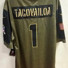 Tua Tagovailoa Miami Dolphins military salute to service Jersey