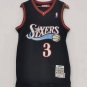 Allen Iverson Philadelphia 76ers  Black Mitchell & Ness