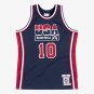 Clyde Drexler USA Olympic Basketball  Mitchell & Ness blue