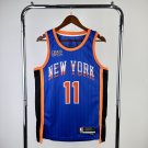 Jalen Brunson Blue New York Knicks Fast Break Replica Player  -BLUE