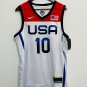 Jayson Tatum USA Olympic Basketball  White