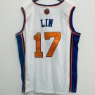 Jeremy Lin New York Knicks Official Basketball  white