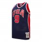 Michael Jordan 1984 USA  Mitchell & Ness blue