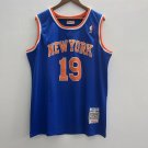 Willis Reed New York Knicks Official Basketball Mitchell & Ness  blue