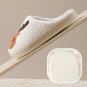 Christmas Reindeer Slippers Soft Plush Comfy House Slippers Winter Warm Slip