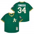 Rollie Fingers Oakland A’s Athletics  green