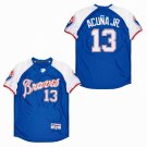 Ronald Acuña Jr. Atlanta Braves  Majestic pullover