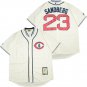 Ryne Sandberg Chicago Cubs  Majestic (retro logo)