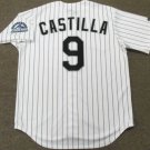 Vinny Castilla Colorado Rockies Official Majestic