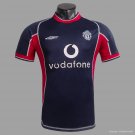 00 01 Manchester United Third Retro Soccer Jersey