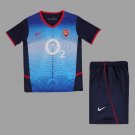 02 04 Arsenal Away Kids Retro Soccer Jersey Size 16-28