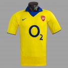 03 04 Arsenal Away Retro Soccer Jersey