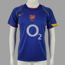 04 05 Arsenal Away Retro Soccer Jersey
