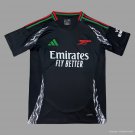 24 25 Arsenal away black soccer jersey