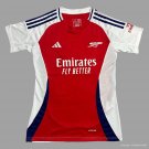 24 25 Arsenal Home Women Soccer Jersey