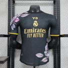 24-25 Real Madrid black flower jersey