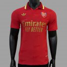 25 26 Arsenal Special Version Red Player Version Soccer Jersey