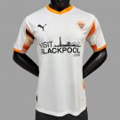 25 26 Blackpool Away Soccer Jersey