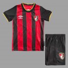 25 26 Bournemouth Home Kids Soccer Jersey Size 16-28