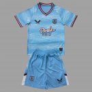 25 26 Burnley Away Kids Soccer Jersey Size 16-28