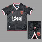 25 26 West Bromwich Third Kids Soccer Jersey Size 16-28