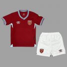 25 26 West Ham United Home Kids Soccer Jersey Size 16-28