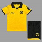 25 26 Wolverhampton Wanderers Wolves Home Kids Soccer Jersey Size 16-28