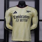 26 27 Arsenal Third Long Sleeve Player Version Soccer Jersey