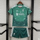 26 27 Liverpool Goalkeeper Kids Soccer Jersey Size 16-28