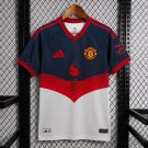 26 27 Manchester United Navy White Red Soccer Jersey