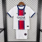 26 27 PSG Away Kids Soccer Jersey Size 16-28