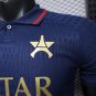 26 27 PSG Jordan Collaborative Version Navy Blue Player Version Soccer Jersey