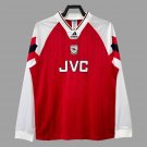 92 94 Arsenal Home Long Sleeve Retro Soccer Jersey