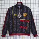 93 95 Manchester United Black Windbreaker