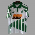94 95 Werder Bremen Home Retro Soccer Jersey